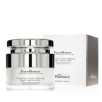 Hidratante Noturno Anti-Envelhecimento Skin Pharmacy | EXCELLENCE | com Vitamina C | com ação antioxidante | 50ml - 1