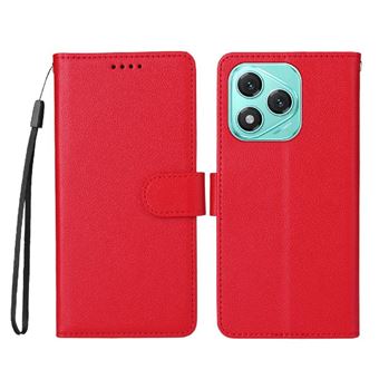 Capa Carteira FLOODKING para Honor 400 Lite | Couro PU | Vermelho - 1