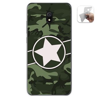 Capa Tumundosmartphone de Gel TPU para Xiaomi Redmi 8A Design de camuflagem 01 Desenhos - 1