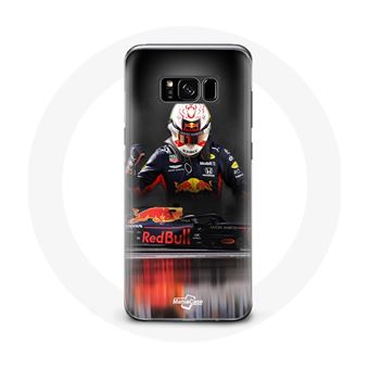 Capa Maniacase para Samsung Galaxy S8 Plus Fórmula 1 Max Verstappen Piloto  F1 Red Bull Rb15 - 1