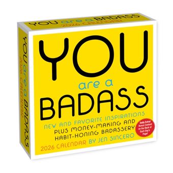 You Are a Badass 2026 Day-to-Day Calendar - 1
