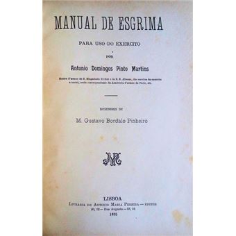 Manual de esgrima para uso do exercito. - 1