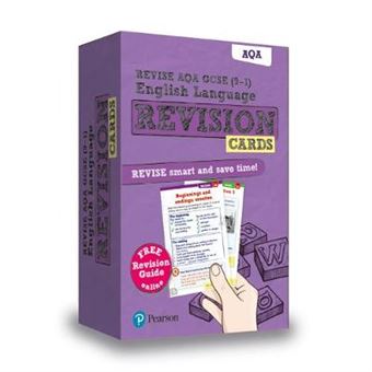 Revise Aqa Gcse 91 English Language Revision Cards With Free Online Revision Guide Gcse English Language 2015 - 1