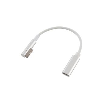Cabo Adaptador Tipo-C Fêma Goeik para Magsafe 1 Tipo-L/F | 30cm - Branco - 1