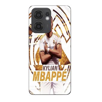 Capa Maniacase para Oppo Reno 13F | Kylian Mbappe Real Madrid papel de parede comemorativo - 1