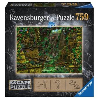 Puzzle Ravensburger ESCAPE 2 Temple Ankor Wat | 759 Peças - 1