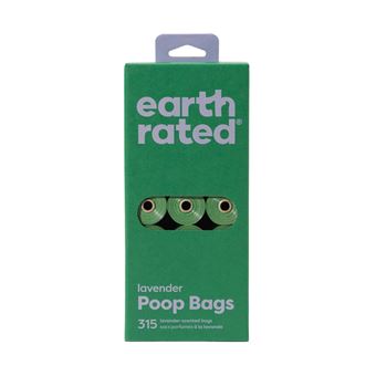 Saco de Dejetos de Cães/gatos Earth Rated 870856000703 | Verde - 1