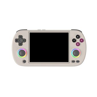 Consola de Jogos SZSMART RG40XX H | Ecrã IPS de 4,0" | 640x480 | Iluminação RGB | 5000+ Jogos | 3200mAh | 64G | Branco - 1