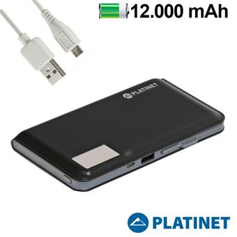 Power Bank Universal Platinet 12.000 mAh PoliPele Polímero - 1