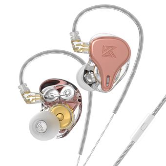 Auriculares com Fios KZ DQ6S - Rosa - 1