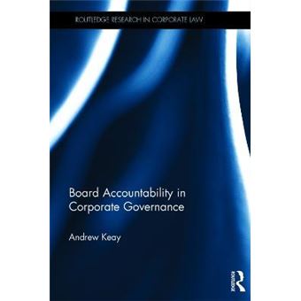 Board Accountability in Corporate Governance - 1