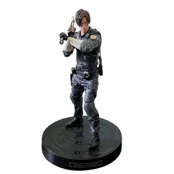 Estátua Antiimpacto Resident Evil 2 | Leon S. Kennedy | 33 cm - 1