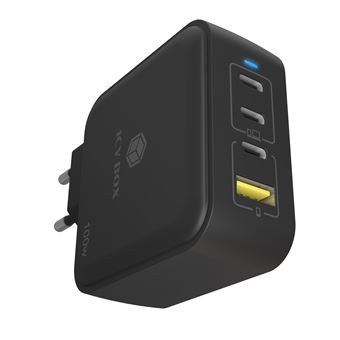 Carregador de Dispositivos Móveis ICY BOX IB-PS1040-PD | Preto - 1