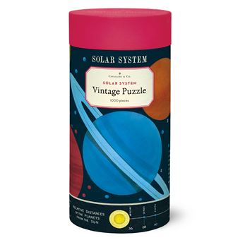 Puzzle Cavallini | 1000 Peças | 55x70cm | Solar System - 1