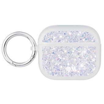 Capa CASE MATE para AirPods 3 Brilhante Cintilante Ultra Resistente | Branco - 1