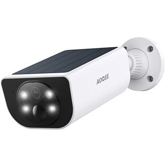 Câmara wi-fi exterior Aoqee com Painel Solar e Bateria | 2K | Alexa - 1