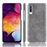 Capa Magunivers PU Lichia dura cinza para Samsung Galaxy A50_0