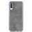 Capa Magunivers PU Lichia dura cinza para Samsung Galaxy A50_1