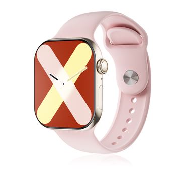 Smartwatch DAM S10 com Monitor Cardíaco | Rosa - 1