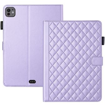 Capa FLOODKING para iPad Pro 13 2024 | Tipo Livro | Acolchoada com Suporte | Fecho Magnético | Roxo - 1