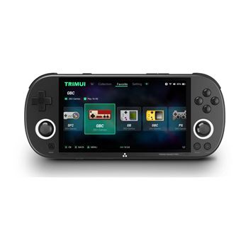 Consola Portátil EZII TRIMUI SMART PRO | 5'' | IPS | 64GB | 26+ Simulador | 9000+ Jogos - Preto - 1