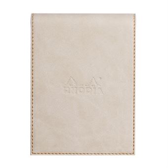 Caderno e Bloco de Notas Rhodia Notepad cover + notepad N°12 | Bege - 1
