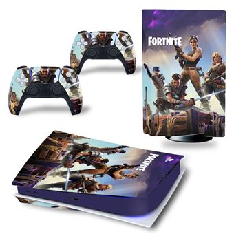 Autocolantes de Proteção HSMY para Consola Sony PS5 Edition Standard - Fortnite -TN-PS5Disk-4320 - 1