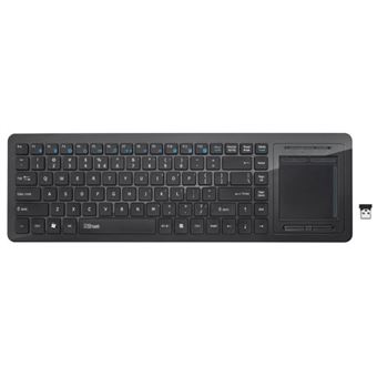 Teclado Wireless Trust Tacto | Preto - 1