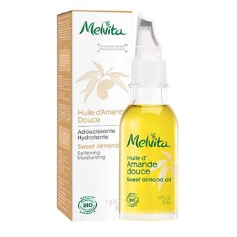Óleo Facial Melvita Organic Sweet Almond Oil - Face and Body - 1