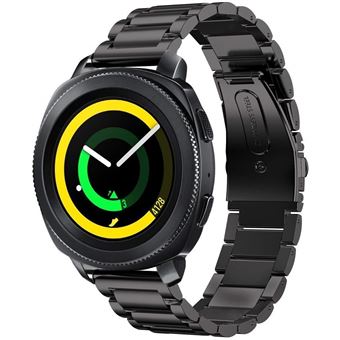 Bracelete de Aço + Ferramenta GIFT4ME para Samsung Galaxy Watch FE | Preto - 1