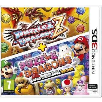 Videojogo Nintendo Puzzle & Dragons Z + Puzzle & Dragons: Super Mario Bros. Ed, 3DS - 1