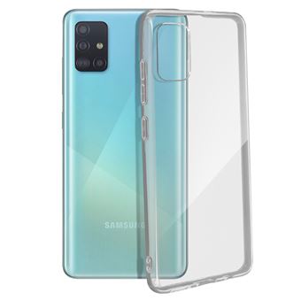 Capa de Silicone Avizar para Samsung Galaxy A51 | Flexível | Anti-Marcas | Transparente - 1