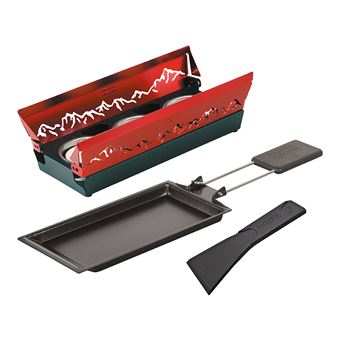 KUHN RIKON 32172 aparelho de raclette Vermelho, Preto