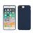 Capa Magunivers silicone borda enrolada suave azul escuro para Apple iPhone 8 Plus/7 Plus_1