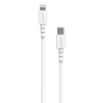 Anker 0848061043143 cabo para telemóvel Branco USB C Lightning 0,9 m - 1