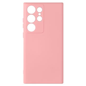 Capa Avizar para Samsung Galaxy S23 Ultra Semi-rígida Soft-touch Rosa - 1