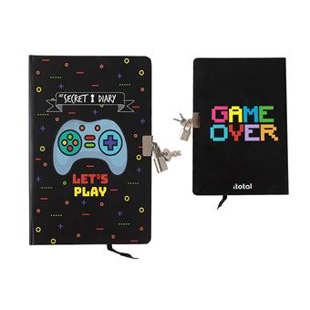 Diário I Total Xl2290 com Cadeado | Let'S Play Pontilhado - 1