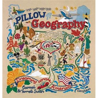 Pillow Geography Into The Heart Of America Dreaming Across America - 1