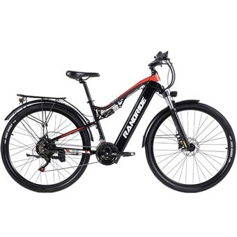 Bicicleta Elétrica RANDRIDE YG 90 | 29'' | 500W | 48V17Ah | Preto - 1