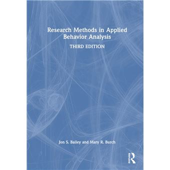 Research Methods in Applied Behavior Analysis - 1