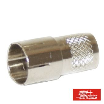 Ficha Rápida Alpha-Elettronica F Fêmea Para Cabo Rg59 - 1