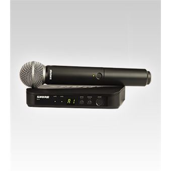Shure BLX24/SM58 Microfone de palco Preto - 1