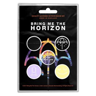 Crachá Rock Off BRING ME THE HORIZON - That's The Spirit | Button Badge | 5 Unidades - 1