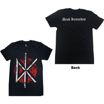T-shirt Rock Off DEAD KENNEDYS | Vintage Logo (Back Print) | Preto | S - 1