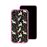 Capa Tpu Hapdey para Iphone X - Xs | Design Teste Padrão Floral com Unicórnios 2 - Rosa_2