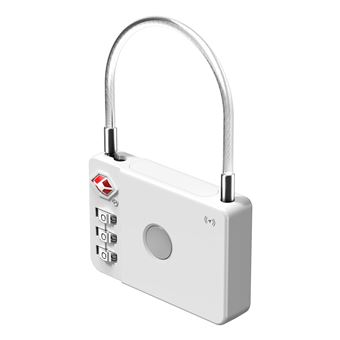 Cadeado de Bagagem Ultron MiLock | Branco - 1