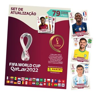 Kit Atualização Com 80 Figurinhas - Fifa World Cup Qatar 2022 - 1