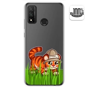 Capa Tumundosmartphone de Gel Transparente para Huawei P Smart 2020 design desenhos de tigre - 1