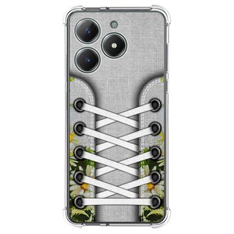 Capa TUMUNDOSMARTPHONE de silicone à prova de choque para Realme Note 60 Sneakers Design 08 Desenhos - 1