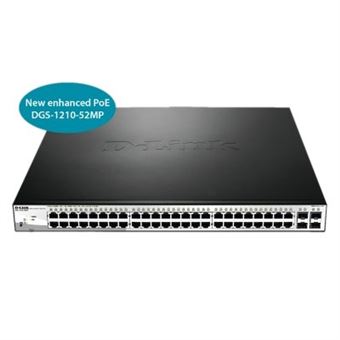 Switch D-Link Smart 48X10/100/1000 + 4Xsfp ,P - 1